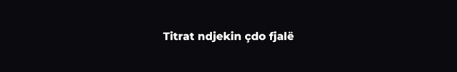 Stili Minimal